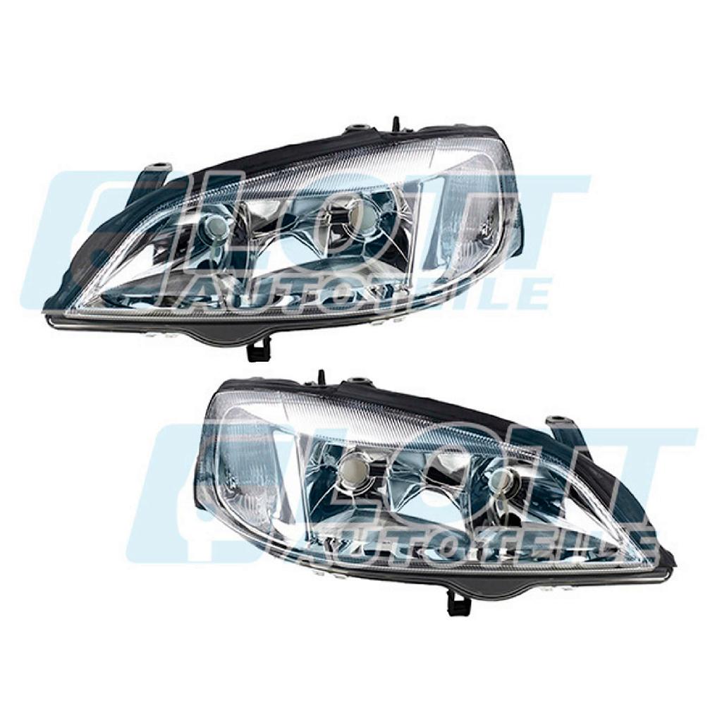 JOHNS Hauptscheinwerfer 55 08 10 + Hauptscheinwerfer 55 08 09