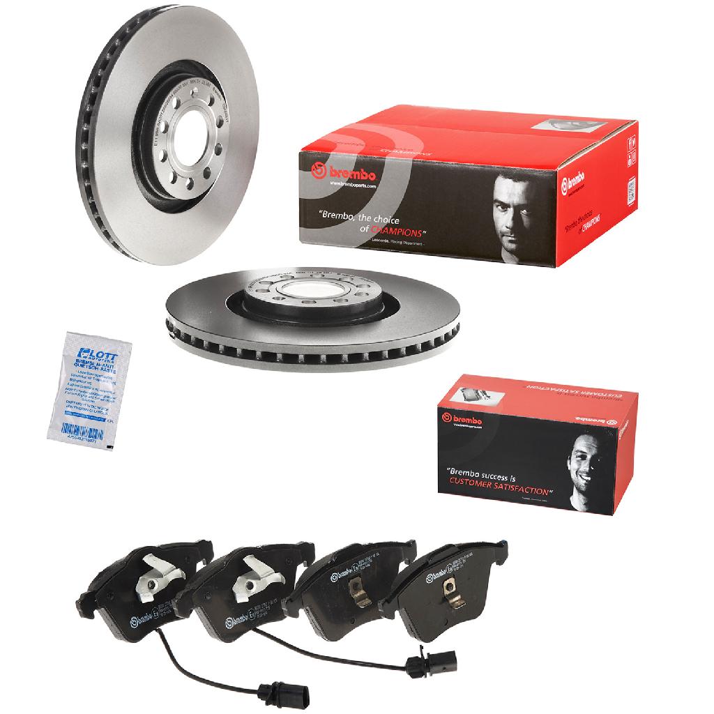 BREMBO Bremsscheibe 09.A598.11 + Bremsbelagsatz, Scheibenbremse P 85 056