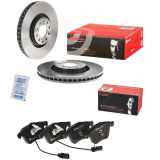 BREMBO Bremsscheibe 09.A598.11 + Bremsbelagsatz, Scheibenbremse P 85 056