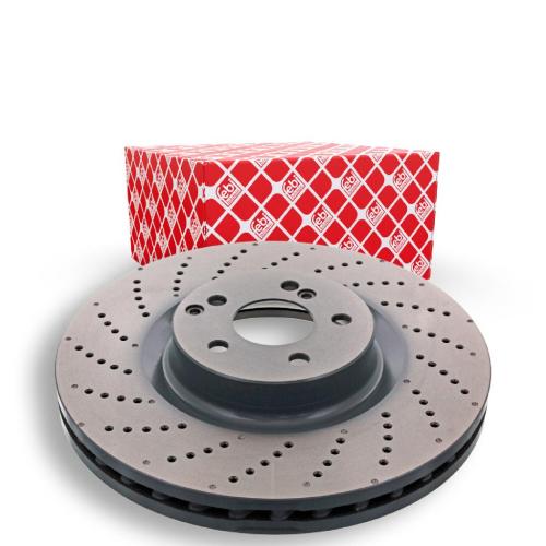 FEBI BILSTEIN Bremsscheibe 44071 + Bremsbelagsatz, Scheibenbremse 116141 + Warnkontakt, Bremsbelagverschleiß 26370 Bild FEBI BILSTEIN Bremsscheibe 44071 + Bremsbelagsatz, Scheibenbremse 116141 + Warnkontakt, Bremsbelagverschleiß 26370