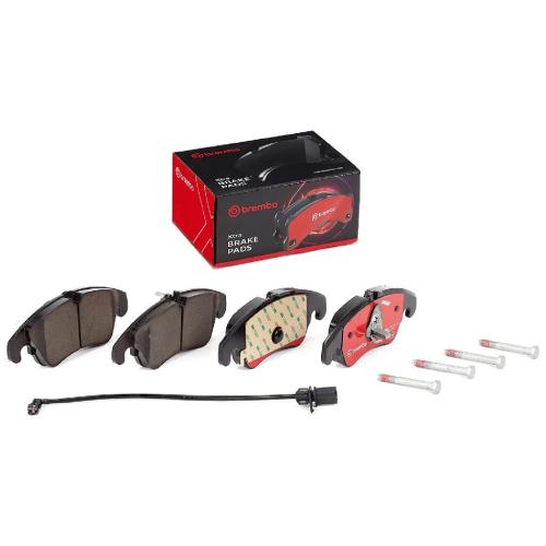 BREMBO Bremsscheibe 09.B039.1X + Bremsbelagsatz, Scheibenbremse P 85 098X + Warnkontakt, Bremsbelagverschleiß A 00 484 Bild BREMBO Bremsscheibe 09.B039.1X + Bremsbelagsatz, Scheibenbremse P 85 098X + Warnkontakt, Bremsbelagverschleiß A 00 484