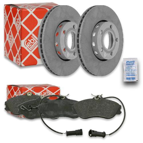 FEBI BILSTEIN Bremsscheibe 08458 + Bremsbelagsatz, Scheibenbremse 16062 Bild FEBI BILSTEIN Bremsscheibe 08458 + Bremsbelagsatz, Scheibenbremse 16062