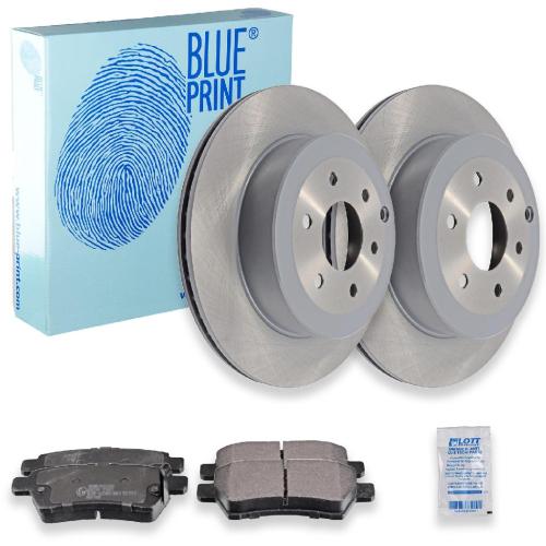 BLUE PRINT Bremsscheibe ADN143119 + Bremsbelagsatz, Scheibenbremse ADN142135 Bild BLUE PRINT Bremsscheibe ADN143119 + Bremsbelagsatz, Scheibenbremse ADN142135