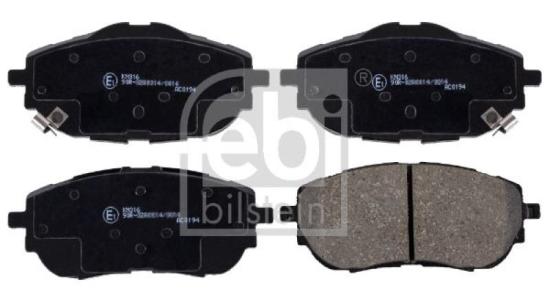 FEBI BILSTEIN Bremsscheibe 108382 + Bremsbelagsatz, Scheibenbremse 170291 + Bremsbelagsatz, Scheibenbremse 170285 + Bremsscheibe 108406 Bild FEBI BILSTEIN Bremsscheibe 108382 + Bremsbelagsatz, Scheibenbremse 170291 + Bremsbelagsatz, Scheibenbremse 170285 + Bremsscheibe 108406