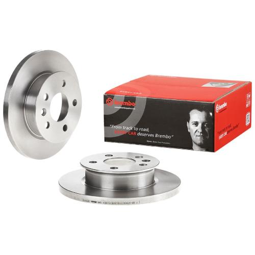 BREMBO Bremsbelagsatz, Scheibenbremse P 85 008 + Bremsscheibe 08.5396.10 Bild BREMBO Bremsbelagsatz, Scheibenbremse P 85 008 + Bremsscheibe 08.5396.10