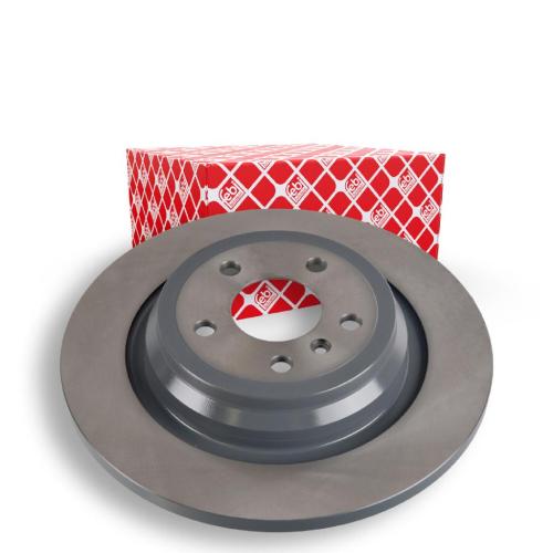 FEBI BILSTEIN Bremsbelagsatz, Scheibenbremse 16990 + Warnkontakt, Bremsbelagverschleiß 19186 + Bremsscheibe 107715 Bild FEBI BILSTEIN Bremsbelagsatz, Scheibenbremse 16990 + Warnkontakt, Bremsbelagverschleiß 19186 + Bremsscheibe 107715