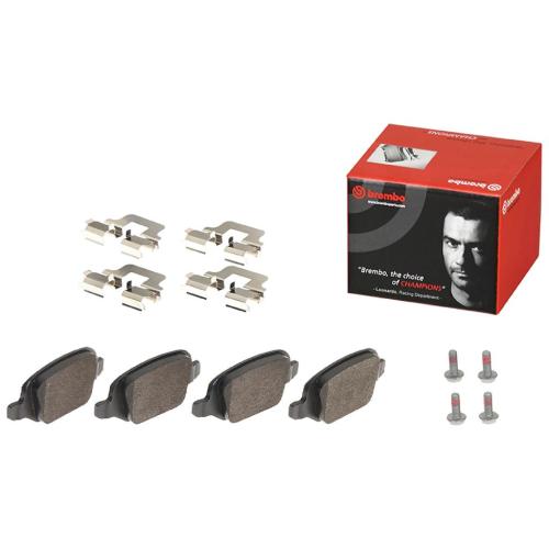 BREMBO Bremsscheibe 08.D750.11 + Bremsbelagsatz, Scheibenbremse P 23 064 Bild BREMBO Bremsscheibe 08.D750.11 + Bremsbelagsatz, Scheibenbremse P 23 064