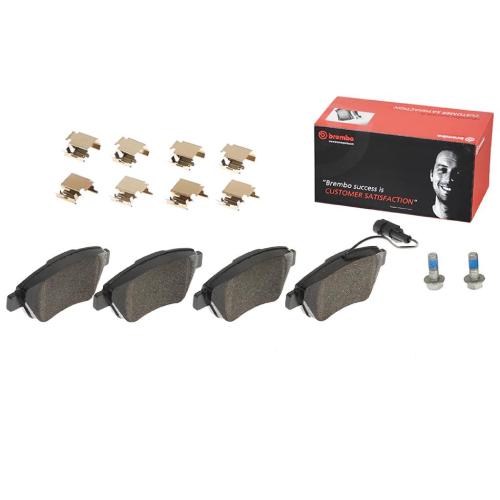 BREMBO Bremsscheibe 09.5843.11 + Bremsbelagsatz, Scheibenbremse P 23 085 Bild BREMBO Bremsscheibe 09.5843.11 + Bremsbelagsatz, Scheibenbremse P 23 085