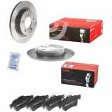 BREMBO Bremsbelagsatz, Scheibenbremse P 59 042 + Bremsscheibe 08.9975.21
