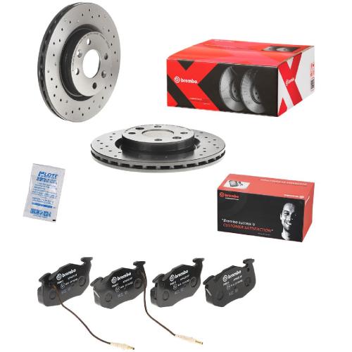BREMBO Bremsbelagsatz, Scheibenbremse P 68 010 + Bremsscheibe 09.5802.2X Bild BREMBO Bremsbelagsatz, Scheibenbremse P 68 010 + Bremsscheibe 09.5802.2X