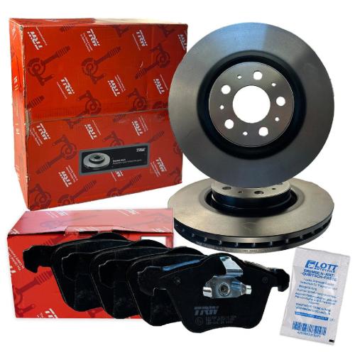 TRW Bremsscheibe DF4339 + Bremsbelagsatz, Scheibenbremse GDB1576 Bild TRW Bremsscheibe DF4339 + Bremsbelagsatz, Scheibenbremse GDB1576