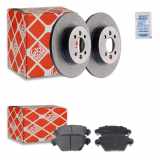 FEBI BILSTEIN Bremsbelagsatz, Scheibenbremse 16426 + Bremsscheibe 44059