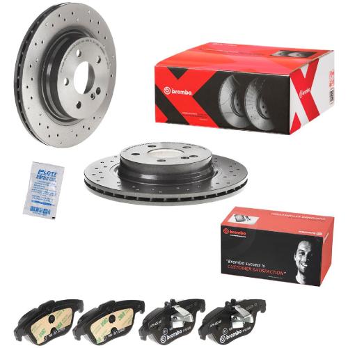 BREMBO Bremsscheibe 09.A760.1X + Bremsbelagsatz, Scheibenbremse P 50 068 Bild BREMBO Bremsscheibe 09.A760.1X + Bremsbelagsatz, Scheibenbremse P 50 068