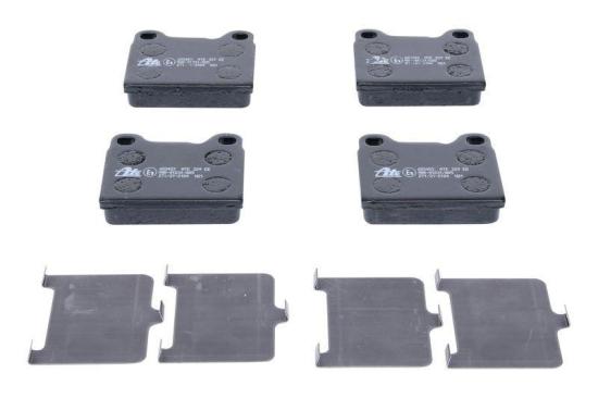 ATE Bremsbelagsatz, Scheibenbremse 13.0460-3403.2 + Bremsscheibe 24.0110-0214.1 Bild ATE Bremsbelagsatz, Scheibenbremse 13.0460-3403.2 + Bremsscheibe 24.0110-0214.1