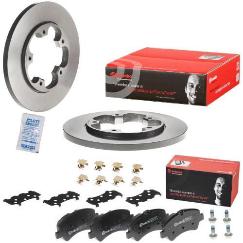 BREMBO Bremsscheibe 08.C539.11 + Bremsbelagsatz, Scheibenbremse P 24 160 Bild BREMBO Bremsscheibe 08.C539.11 + Bremsbelagsatz, Scheibenbremse P 24 160