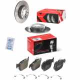 BREMBO Bremsbelagsatz, Scheibenbremse P 85 189 + Bremsscheibe 08.B413.1X