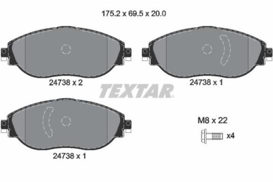 TEXTAR Warnkontakt, Bremsbelagverschleiß 98050800 + Bremsscheibe 92140700 + Bremsbelagsatz, Scheibenbremse 2473806 + Bremsscheibe 92232403 + Bremsbelagsatz, Scheibenbremse 2500901 Bild TEXTAR Warnkontakt, Bremsbelagverschleiß 98050800 + Bremsscheibe 92140700 + Bremsbelagsatz, Scheibenbremse 2473806 + Bremsscheibe 92232403 + Bremsbelagsatz, Scheibenbremse 2500901