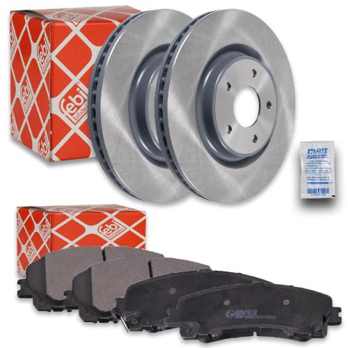 FEBI BILSTEIN Bremsbelagsatz, Scheibenbremse 116291 + Bremsscheibe 108558 Bild FEBI BILSTEIN Bremsbelagsatz, Scheibenbremse 116291 + Bremsscheibe 108558