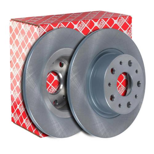 FEBI BILSTEIN Bremsbelagsatz, Scheibenbremse 16295 + Bremsbelagsatz, Scheibenbremse 16245 + Bremsscheibe 14165 + Bremsscheibe 14166 Bild FEBI BILSTEIN Bremsbelagsatz, Scheibenbremse 16295 + Bremsbelagsatz, Scheibenbremse 16245 + Bremsscheibe 14165 + Bremsscheibe 14166