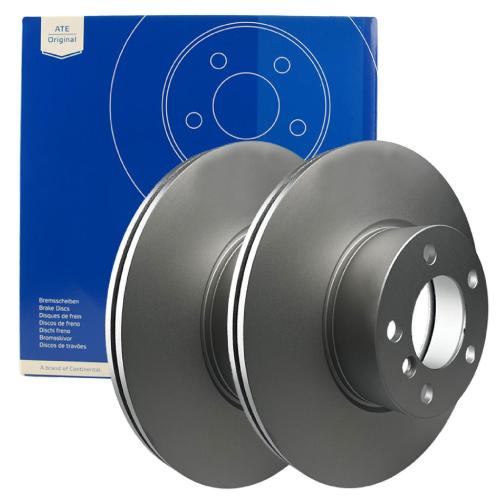 ATE Bremsbelagsatz, Scheibenbremse 13.0460-7238.2 + Bremsscheibe 24.0124-0203.1 Bild ATE Bremsbelagsatz, Scheibenbremse 13.0460-7238.2 + Bremsscheibe 24.0124-0203.1