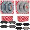 FEBI BILSTEIN Bremsscheibe 108382 + Bremsbelagsatz, Scheibenbremse 116297 + Bremsbelagsatz, Scheibenbremse 170285 + Bremsscheibe 108413