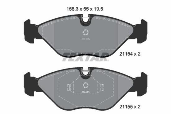 TEXTAR Bremsscheibe 92048400 + Bremsbelagsatz, Scheibenbremse 2115402 Bild TEXTAR Bremsscheibe 92048400 + Bremsbelagsatz, Scheibenbremse 2115402