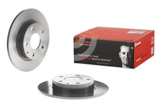 BREMBO Bremsbelagsatz, Scheibenbremse P 49 063 + Bremsscheibe 08.C653.11 Bild BREMBO Bremsbelagsatz, Scheibenbremse P 49 063 + Bremsscheibe 08.C653.11