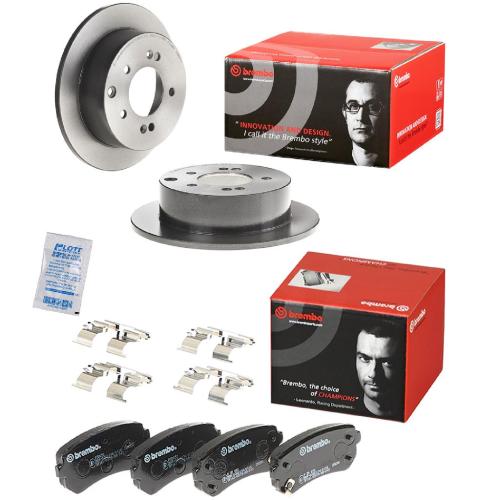 BREMBO Bremsbelagsatz, Scheibenbremse P 30 051 + Bremsscheibe 08.B667.11 Bild BREMBO Bremsbelagsatz, Scheibenbremse P 30 051 + Bremsscheibe 08.B667.11