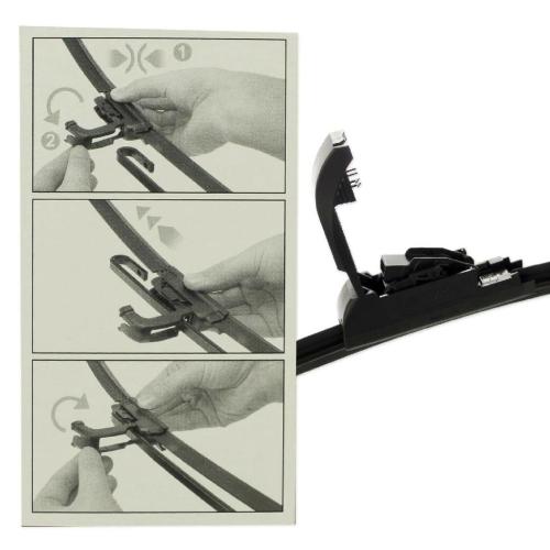 Bosch Scheibenwischer Set + Dr.Wack Reiniger Bild Bosch Scheibenwischer Set + Dr.Wack Reiniger