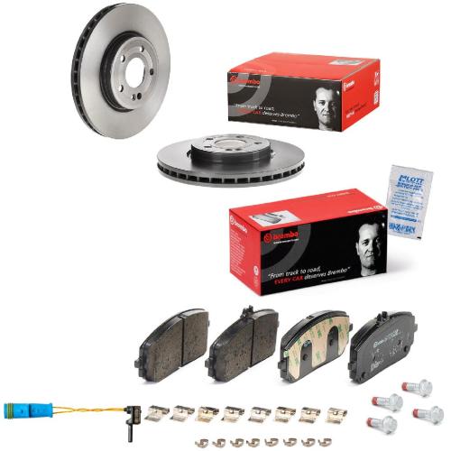 BREMBO Bremsbelagsatz, Scheibenbremse P 50 152 + Bremsscheibe 09.E022.11 + Warnkontakt, Bremsbelagverschleiß A 00 353 Bild BREMBO Bremsbelagsatz, Scheibenbremse P 50 152 + Bremsscheibe 09.E022.11 + Warnkontakt, Bremsbelagverschleiß A 00 353