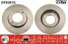 TRW Bremsscheibe DF6081S + Bremsbelagsatz, Scheibenbremse GDB3343 Bild TRW Bremsscheibe DF6081S + Bremsbelagsatz, Scheibenbremse GDB3343