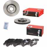BREMBO Bremsbelagsatz, Scheibenbremse P 24 076 + Bremsscheibe 09.A427.31
