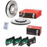 BREMBO Bremsbelagsatz, Scheibenbremse P 23 134 + Bremsscheibe 09.9365.21