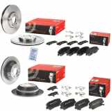 BREMBO Bremsscheibe 09.B614.10 + Bremsbelagsatz, Scheibenbremse P 30 036 + Bremsbelagsatz, Scheibenbremse P 30 063 + Bremsscheibe 08.B605.11