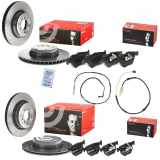 BREMBO Bremsscheibe 09.A270.11 + Warnkontakt, Bremsbelagverschleiß A 00 212 + Bremsbelagsatz, Scheibenbremse P 06 039 + Warnkontakt, Bremsbelagverschleiß A 00 436 + Bremsbelagsatz, Scheibenbremse P 06 081 + Bremsscheibe 09.A599.11