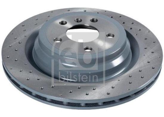 FEBI BILSTEIN Bremsscheibe 106607 + Bremsbelagsatz, Scheibenbremse 16990 + Warnkontakt, Bremsbelagverschleiß 19186 Bild FEBI BILSTEIN Bremsscheibe 106607 + Bremsbelagsatz, Scheibenbremse 16990 + Warnkontakt, Bremsbelagverschleiß 19186