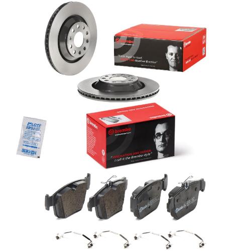 BREMBO Bremsscheibe 09.A200.11 + Bremsbelagsatz, Scheibenbremse P 85 184 Bild BREMBO Bremsscheibe 09.A200.11 + Bremsbelagsatz, Scheibenbremse P 85 184