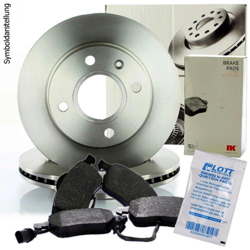 NK Bremsbelagsatz, Scheibenbremse 222518 + Bremsscheibe 202528 Bild NK Bremsbelagsatz, Scheibenbremse 222518 + Bremsscheibe 202528