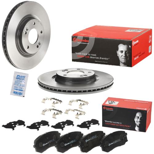 BREMBO Bremsbelagsatz, Scheibenbremse P 30 093 + Bremsscheibe 09.D428.11 Bild BREMBO Bremsbelagsatz, Scheibenbremse P 30 093 + Bremsscheibe 09.D428.11