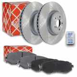 FEBI BILSTEIN Bremsbelagsatz, Scheibenbremse 116326 + Bremsscheibe 108520