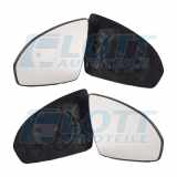 JOHNS Spiegelglas, Außenspiegel 48 03 37-80 + Spiegelglas, Außenspiegel 48 03 38-80