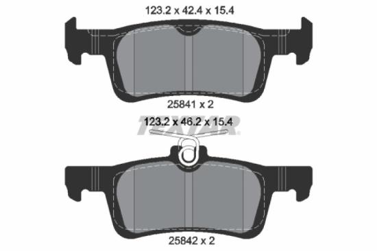 TEXTAR Bremsscheibe 92269103 + Bremsbelagsatz, Scheibenbremse 2584101 Bild TEXTAR Bremsscheibe 92269103 + Bremsbelagsatz, Scheibenbremse 2584101