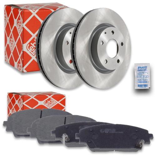 FEBI BILSTEIN Bremsbelagsatz, Scheibenbremse 116323 + Bremsscheibe 108514 Bild FEBI BILSTEIN Bremsbelagsatz, Scheibenbremse 116323 + Bremsscheibe 108514