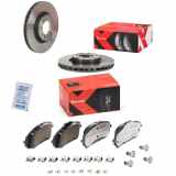 BREMBO Bremsbelagsatz, Scheibenbremse P 61 120X + Bremsscheibe 09.C658.1X