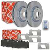 FEBI BILSTEIN Bremsbelagsatz, Scheibenbremse 16481 + Bremsscheibe 26106