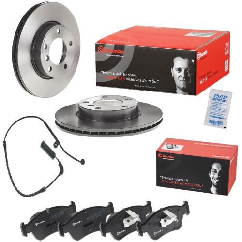 BREMBO Bremsscheibe 09.5390.31 + Bremsbelagsatz, Scheibenbremse P 06 024 + Warnkontakt, Bremsbelagverschleiß A 00 220 Bild BREMBO Bremsscheibe 09.5390.31 + Bremsbelagsatz, Scheibenbremse P 06 024 + Warnkontakt, Bremsbelagverschleiß A 00 220