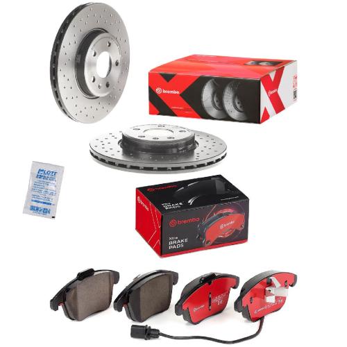 BREMBO Bremsscheibe 09.A820.1X + Bremsbelagsatz, Scheibenbremse P 85 113X Bild BREMBO Bremsscheibe 09.A820.1X + Bremsbelagsatz, Scheibenbremse P 85 113X