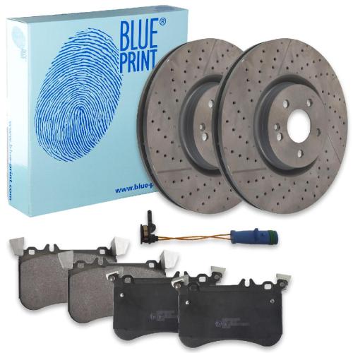 FEBI BILSTEIN Warnkontakt, Bremsbelagverschleiß 39246 BLUE PRINT Bremsbelagsatz, Scheibenbremse ADU174247 + Bremsscheibe ADBP430025 Bild FEBI BILSTEIN Warnkontakt, Bremsbelagverschleiß 39246 BLUE PRINT Bremsbelagsatz, Scheibenbremse ADU174247 + Bremsscheibe ADBP430025
