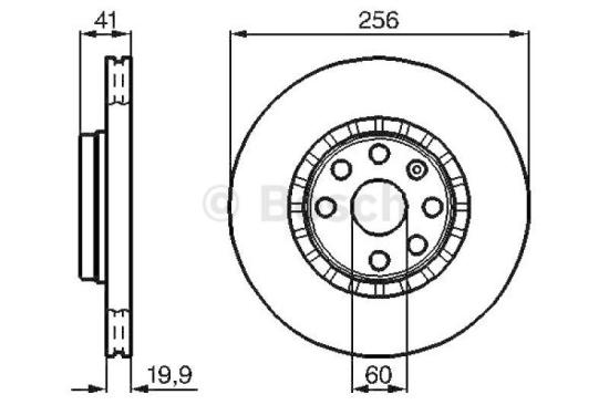 BOSCH Bremsscheibe 0 986 478 535 + Bremsbelagsatz, Scheibenbremse 0 986 460 938 Bild BOSCH Bremsscheibe 0 986 478 535 + Bremsbelagsatz, Scheibenbremse 0 986 460 938