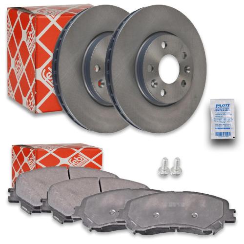 FEBI BILSTEIN Bremsbelagsatz, Scheibenbremse 16961 + Bremsscheibe 171469 Bild FEBI BILSTEIN Bremsbelagsatz, Scheibenbremse 16961 + Bremsscheibe 171469